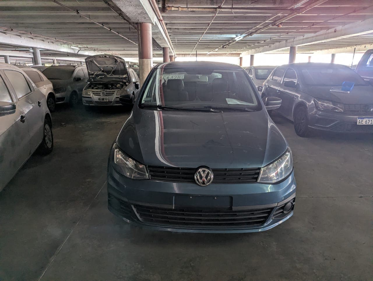 AUTOMOTOR- VOLSKSWAGEN- GOL TREND 1.6 MSI 5 PUERTAS- AÑO 2018- COLOR  AZUL- ESTADO BUENO-