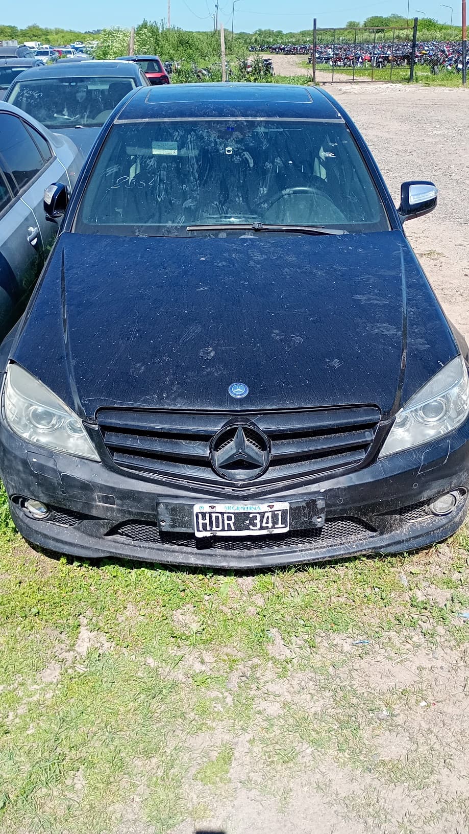 AUTOMOTOR- MERCEDES BENZ C320 CDI AVANTGARDE- COLOR NEGRO- AÑO 2008-