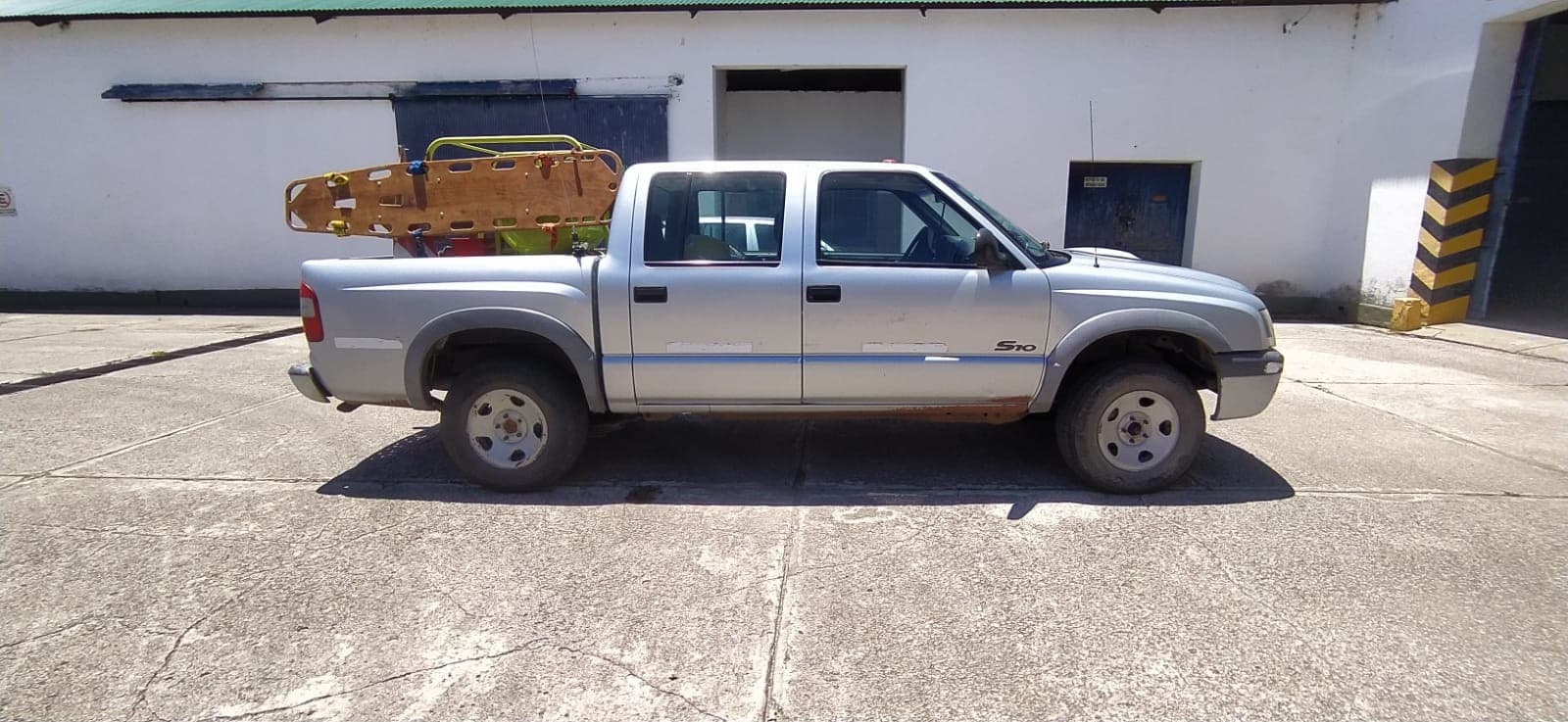 AUTOMOTOR- CHEVROLET S10 2.8TDI STD 4x2 ELECTRONIC CD- PICK UP- CABINA DOBLE- AÑO 2007- COLOR GRIS-