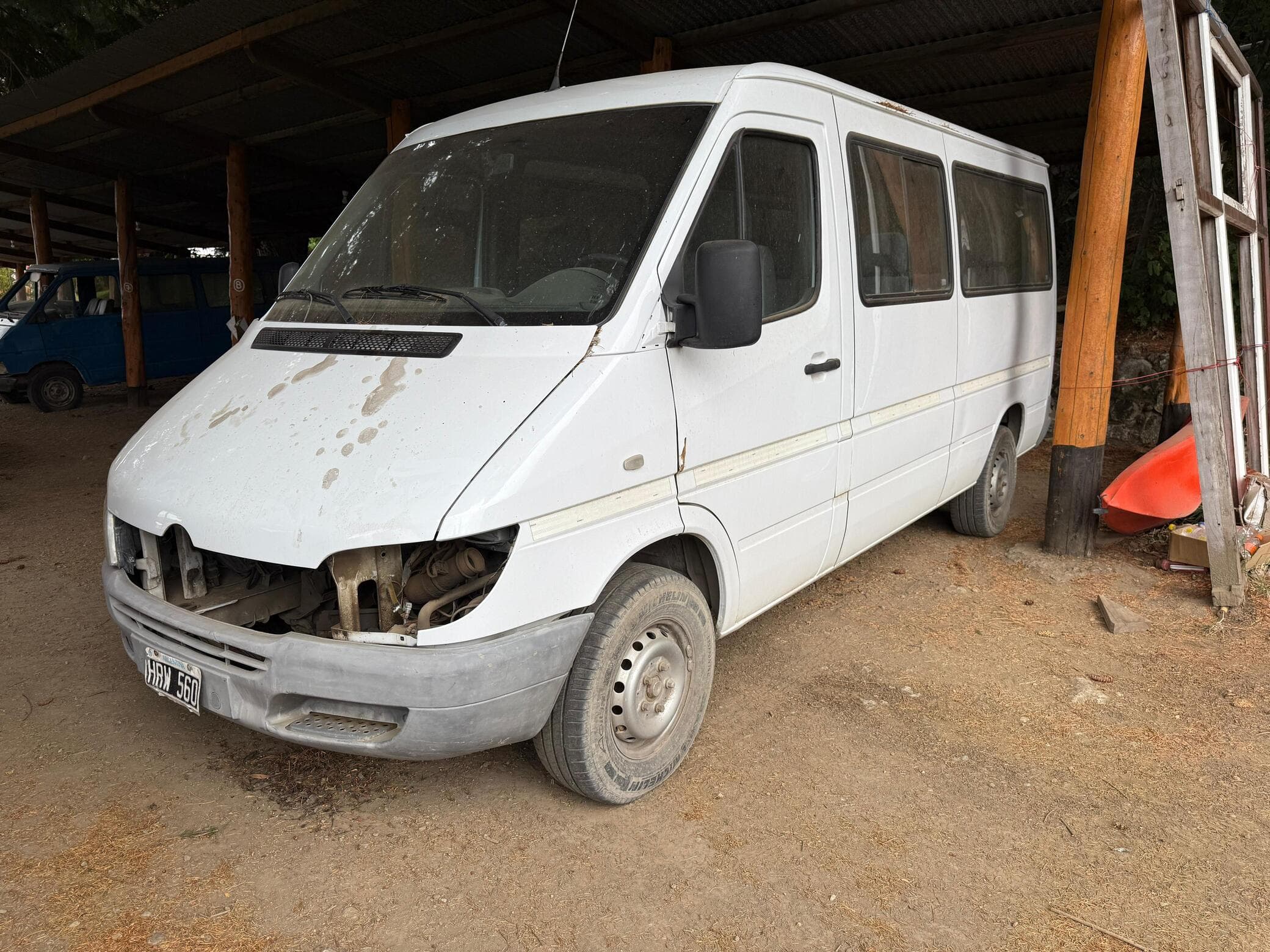 MINIBUS MERCEDES BENZ- AZ- SPRINTER 313 CDI/C 3550- AÑO 2009- COLOR BLANCO-