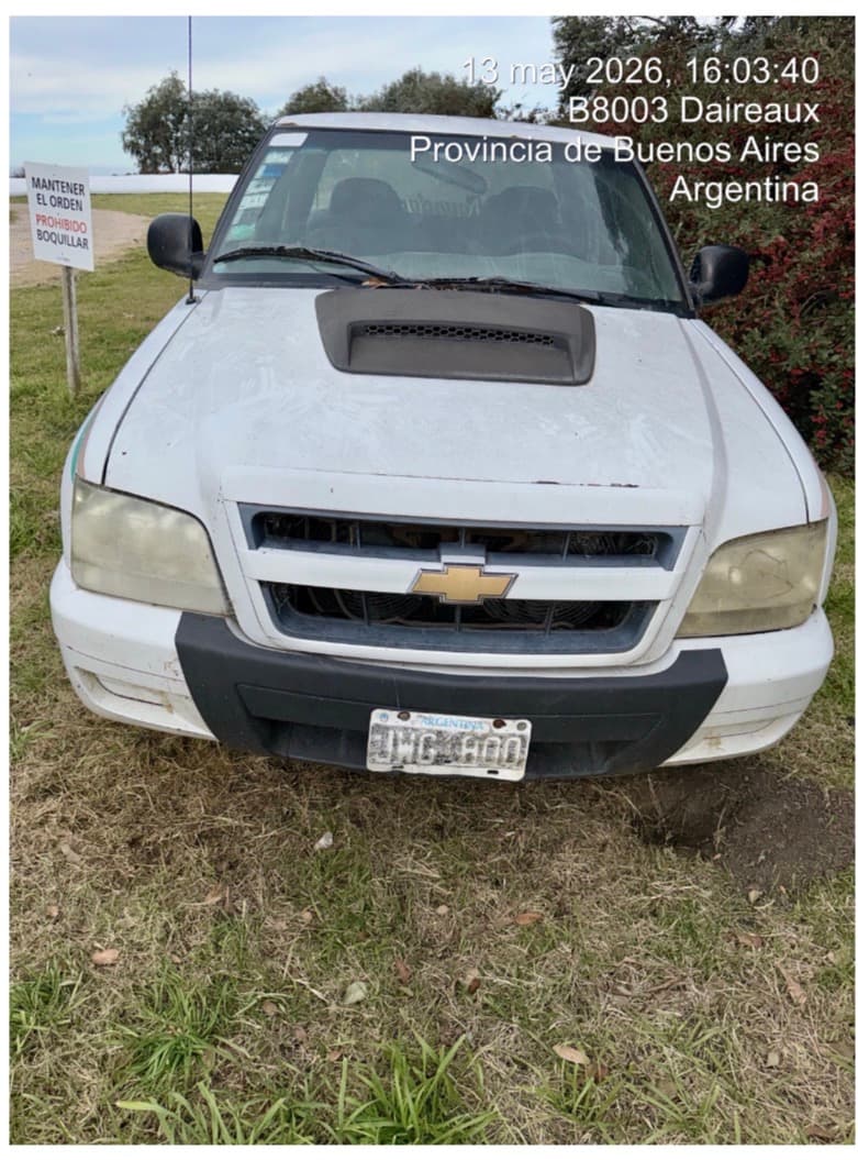 AUTOMOTOR- CHEVROLET PICK UP 487- S10 2.8 TDI STD 4x2 ELECTRONIC- CABINA DOBLE- AÑO 2011-
