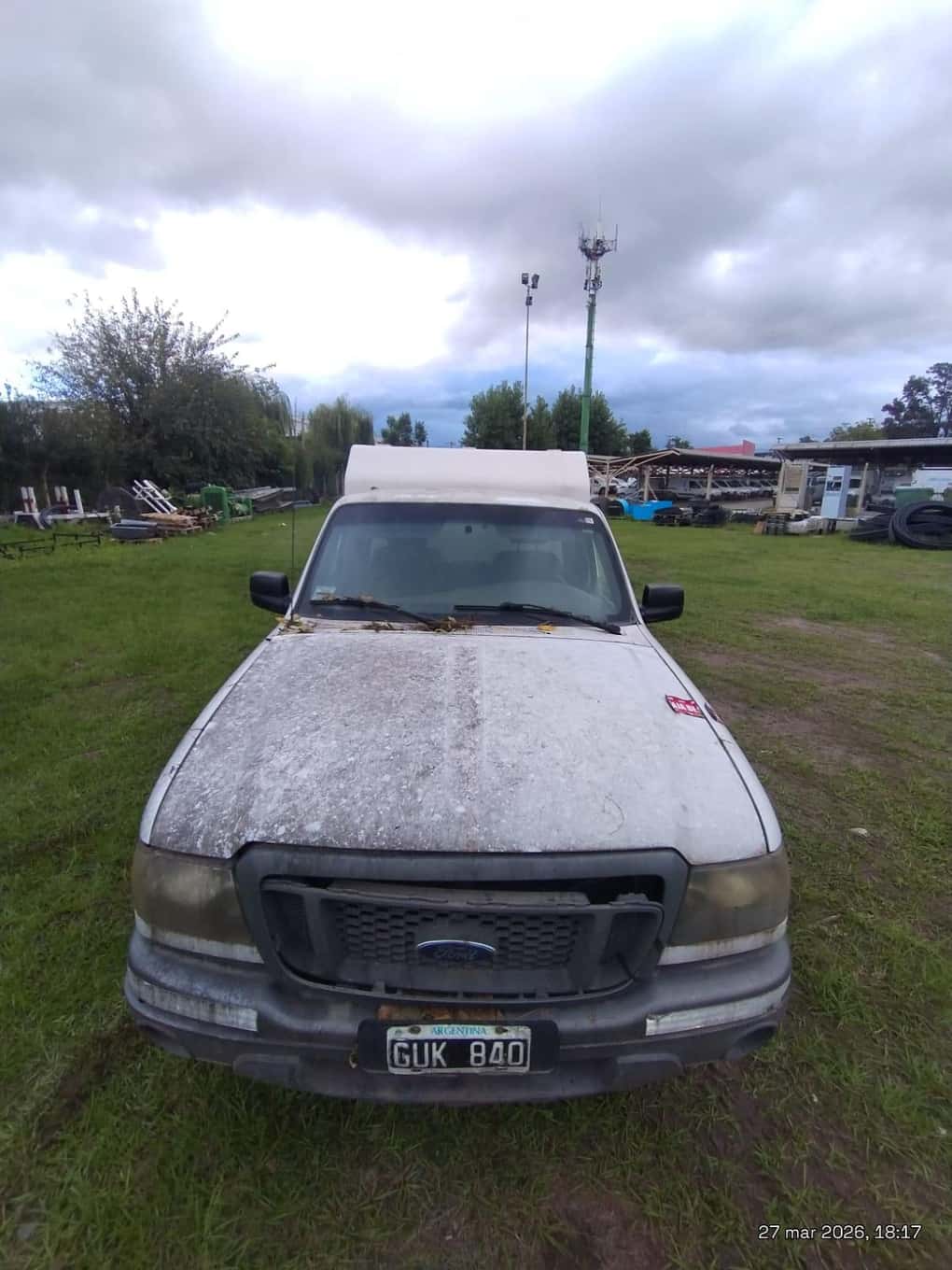 FORD PICK-UP RANGER CS 4X2 XL PLUS 3.0L D, Año 2007. DOM: GUK840. Ubicación: Salta, provincia de Salta