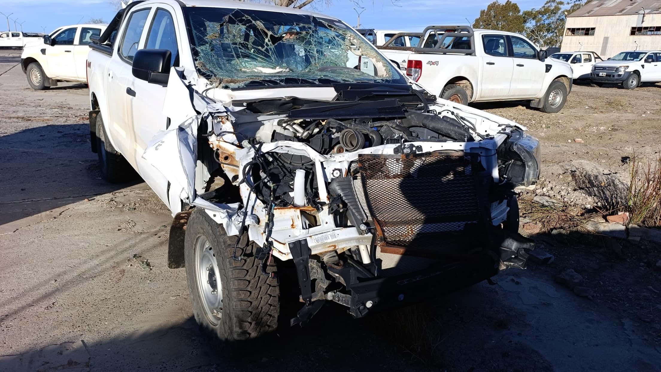 FORD PICK-UP RANGER DC 4X4 XL 2.2L D, Año 2023. DOM: AF840FT. Ubicación: Comodo Rivadavia, provincia de Chubut